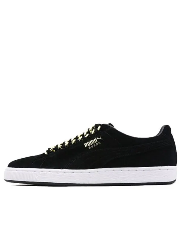 Кроссовки suede classic x chain Puma — изображение 1 из 4, черный