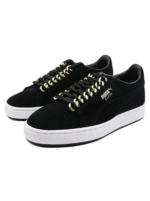 Кроссовки suede classic x chain Puma — изображение 3 из 4, черный