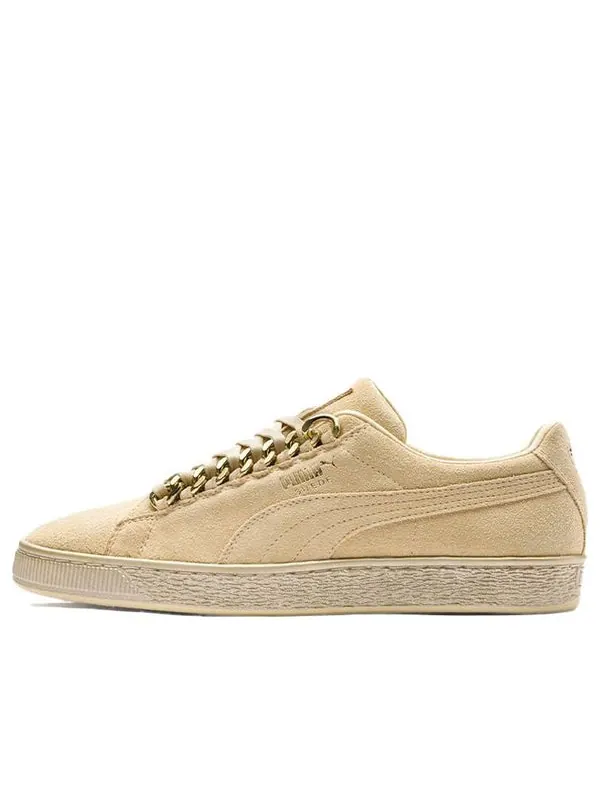 Кроссовки suede classic x-chain 'reed yellow' Puma — изображение 1 из 4, желтый