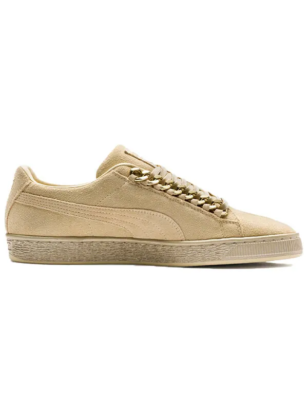 Кроссовки suede classic x-chain 'reed yellow' Puma — изображение 2 из 4, желтый