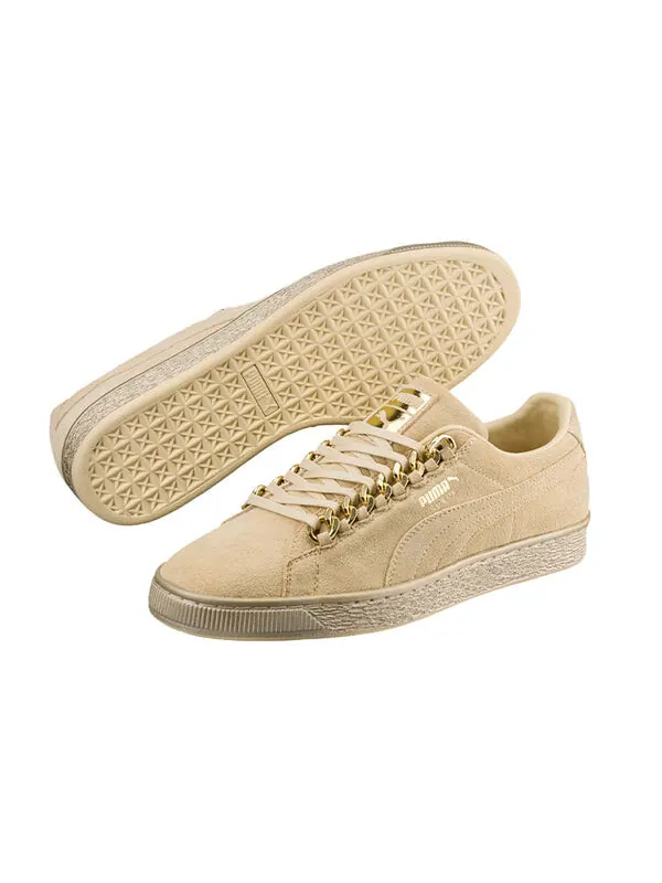 Кроссовки suede classic x-chain 'reed yellow' Puma — изображение 3 из 4, желтый