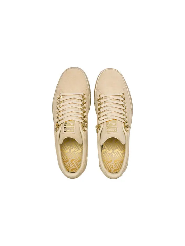 Кроссовки suede classic x-chain 'reed yellow' Puma — изображение 4 из 4, желтый