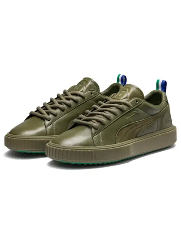 Кроссовки big sean x breaker 'burnt olive' Puma — изображение 3 из 4, оливковый зеленый