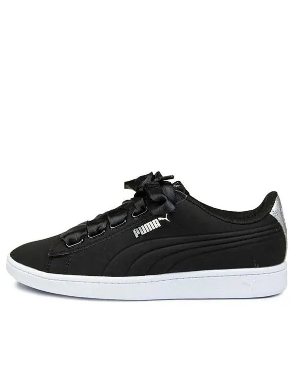 Кроссовки vikky ribbon vt 'black silver' Puma — изображение 1 из 4, черный/серебристый