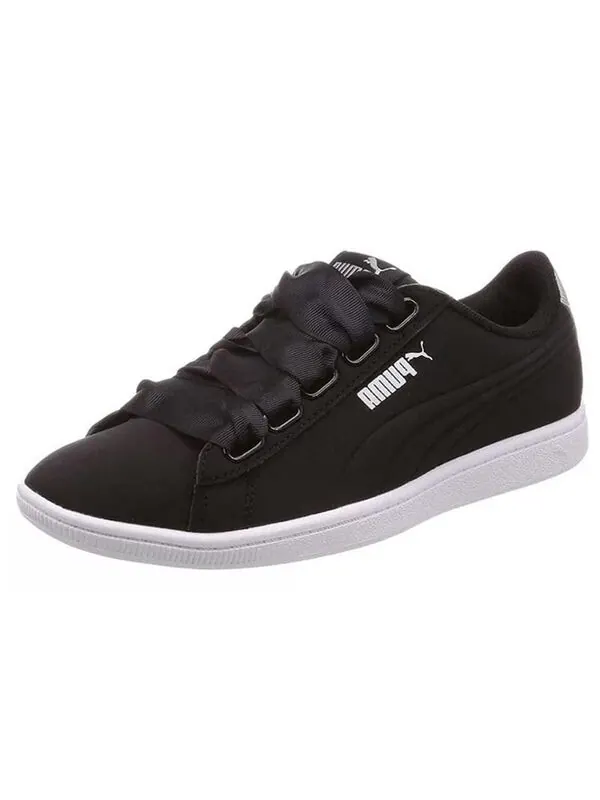 Кроссовки vikky ribbon vt 'black silver' Puma — изображение 3 из 4, черный/серебристый