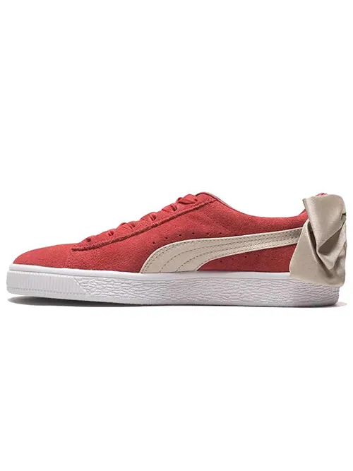Кроссовки suede bow varsity sneaker Puma — изображение 3 из 4, красный