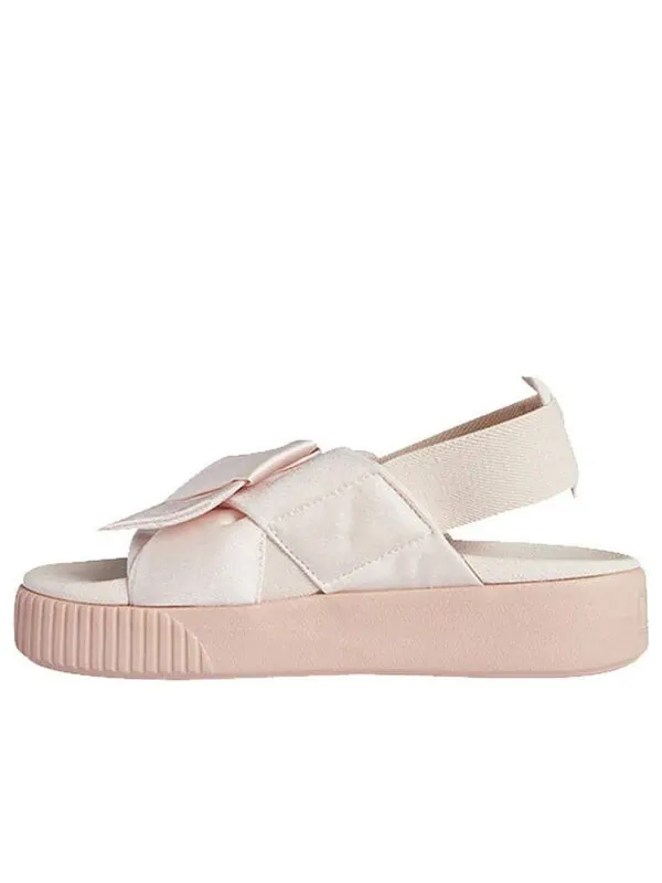 Сандалии platform slide 'pearl' Puma — изображение 1 из 4, розовый
