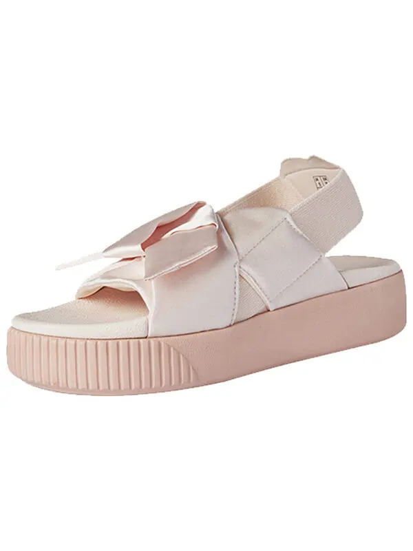 Сандалии platform slide 'pearl' Puma — изображение 2 из 4, розовый