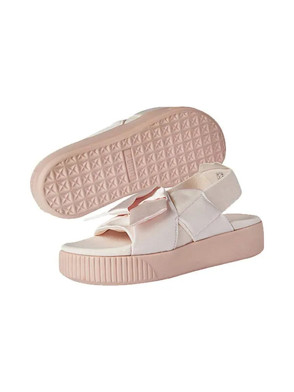 Сандалии platform slide 'pearl' Puma — изображение 3 из 4, розовый