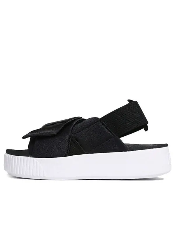 Сандалии platform slide k 'black' Puma — изображение 1 из 4, черный