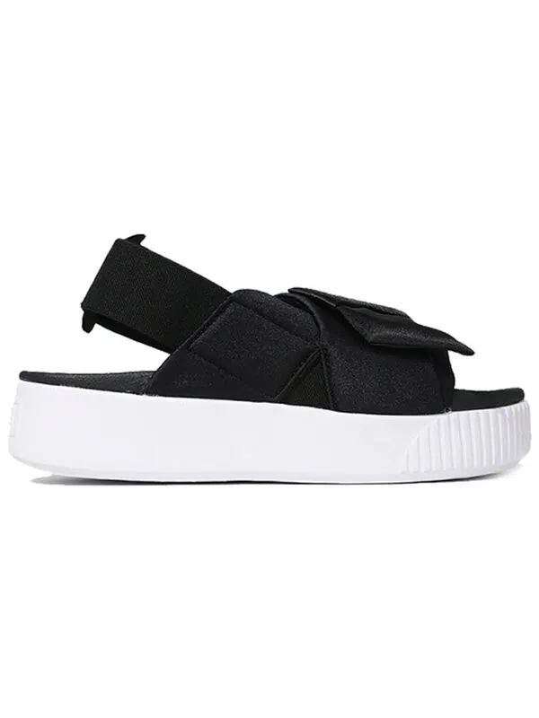 Сандалии platform slide k 'black' Puma — изображение 2 из 4, черный