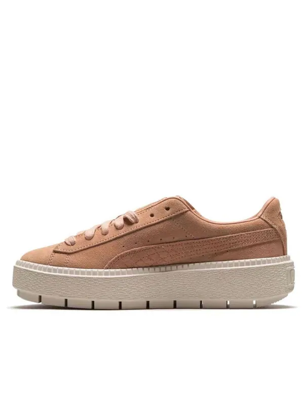 Кроссовки suede platfrom animal orange/pink Puma — изображение 1 из 3, розовый
