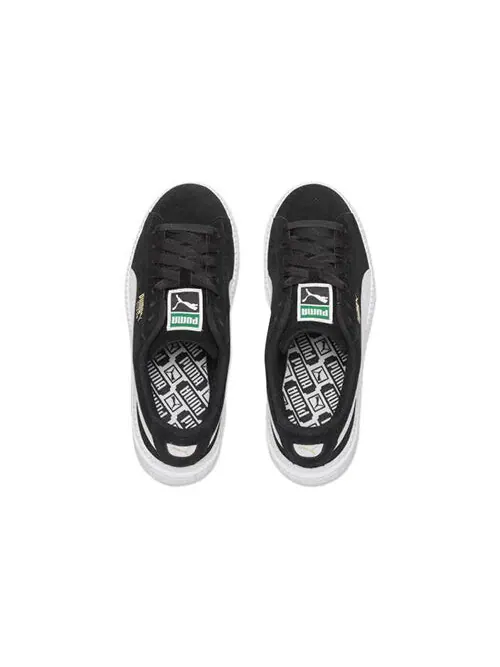 Кроссовки platform trace 'black white' Puma — изображение 4 из 4, черный