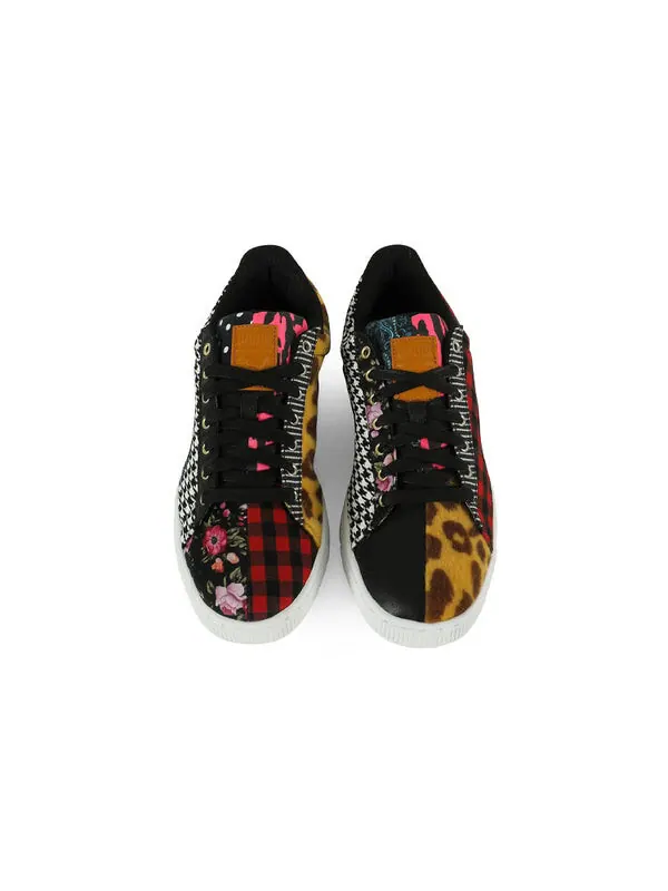 Кроссовки court culture sneakers black/white/yellow/red/blue Puma — изображение 3 из 4