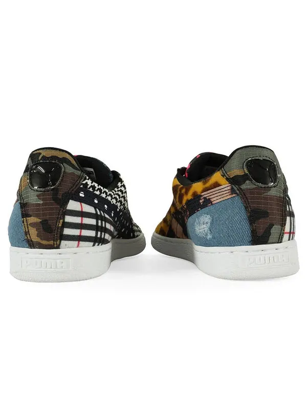 Кроссовки court culture sneakers black/white/yellow/red/blue Puma — изображение 4 из 4