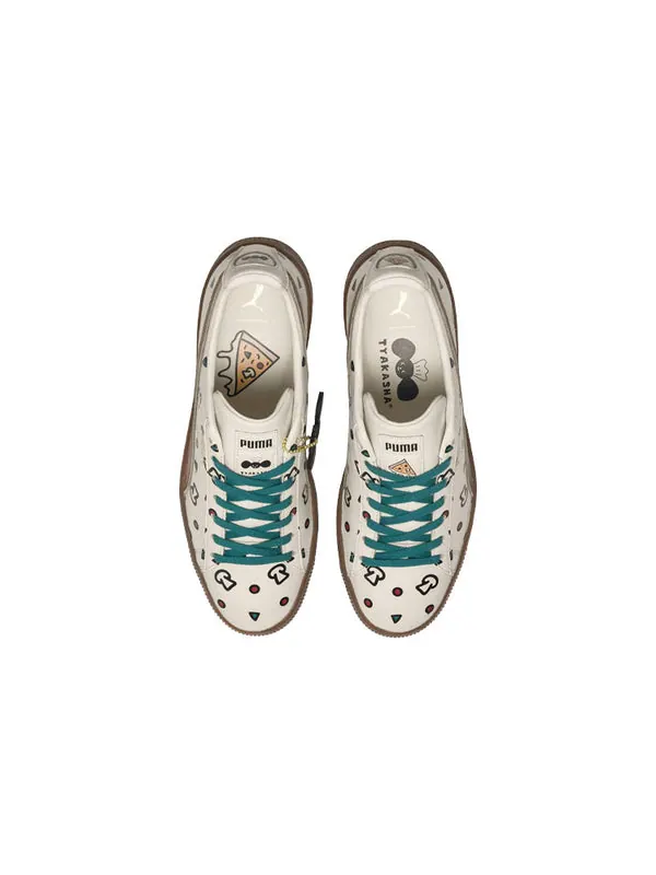 Кроссовки tyakasha x clyde 'birch' Puma — изображение 4 из 4, коричневый