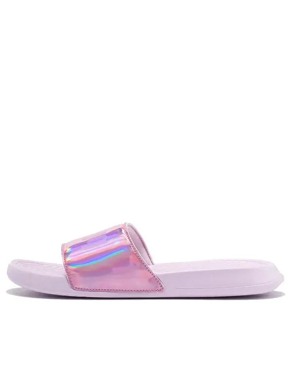 Тапочки popcat chrome slide laser purple Puma — изображение 1 из 4, фиолетовый