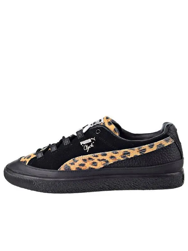 Кроссовки x volcom x billy's clyde rt 'leopard print - black' Puma — изображение 1 из 4, черный/черный/белый