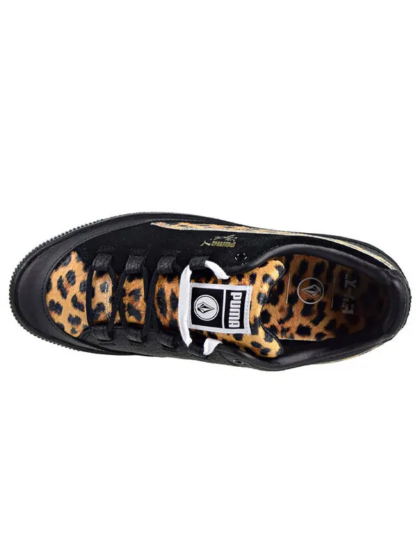 Кроссовки x volcom x billy's clyde rt 'leopard print - black' Puma — изображение 4 из 4, черный/черный/белый