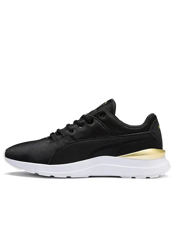 Кроссовки adela black/gold Puma — изображение 1 из 4, черный/золотистый