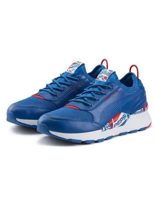 Кроссовки pepsi x rs-0 'royal flame scarlet' Puma — изображение 2 из 4, синий