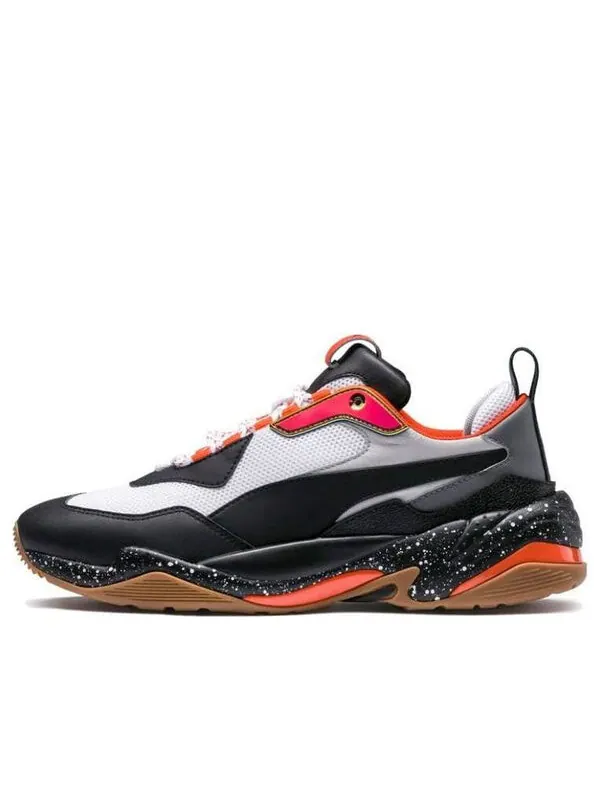 Кроссовки thunder electric 'mandarine red' Puma — изображение 1 из 4, черный / белый