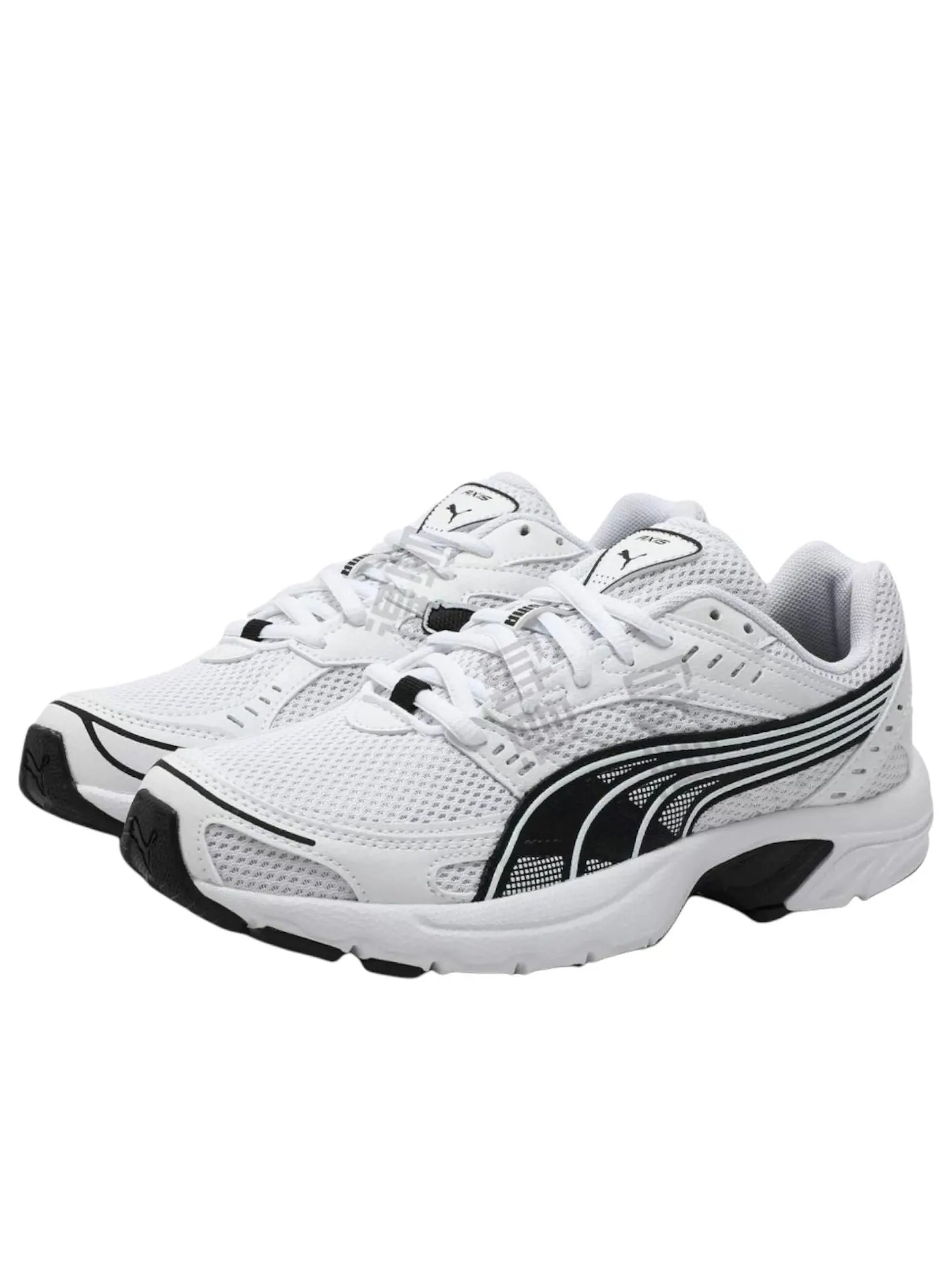 Кроссовки PUMA AXIS 'White Black' — изображение 2 из 3, белый