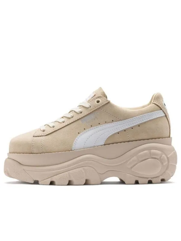Кроссовки buffalo x suede classic 'beige white' Puma — изображение 1 из 4, белый