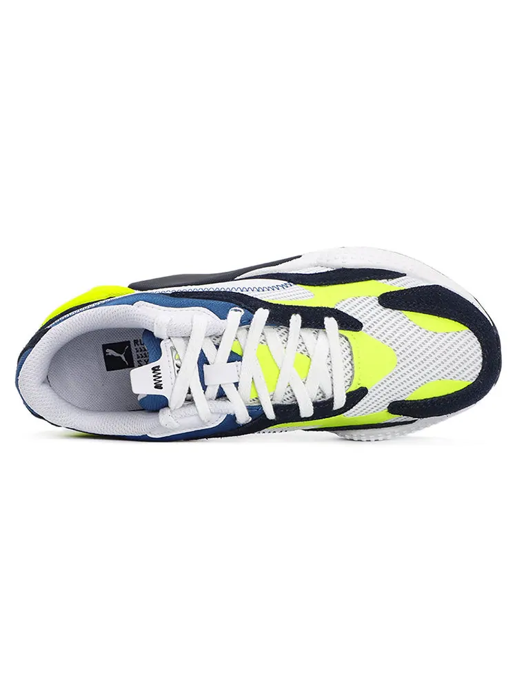 Спортивные кроссовки PUMA RS-X3 Twill 'Air Mesh - White Peacoat' — изображение 3 из 4, белый