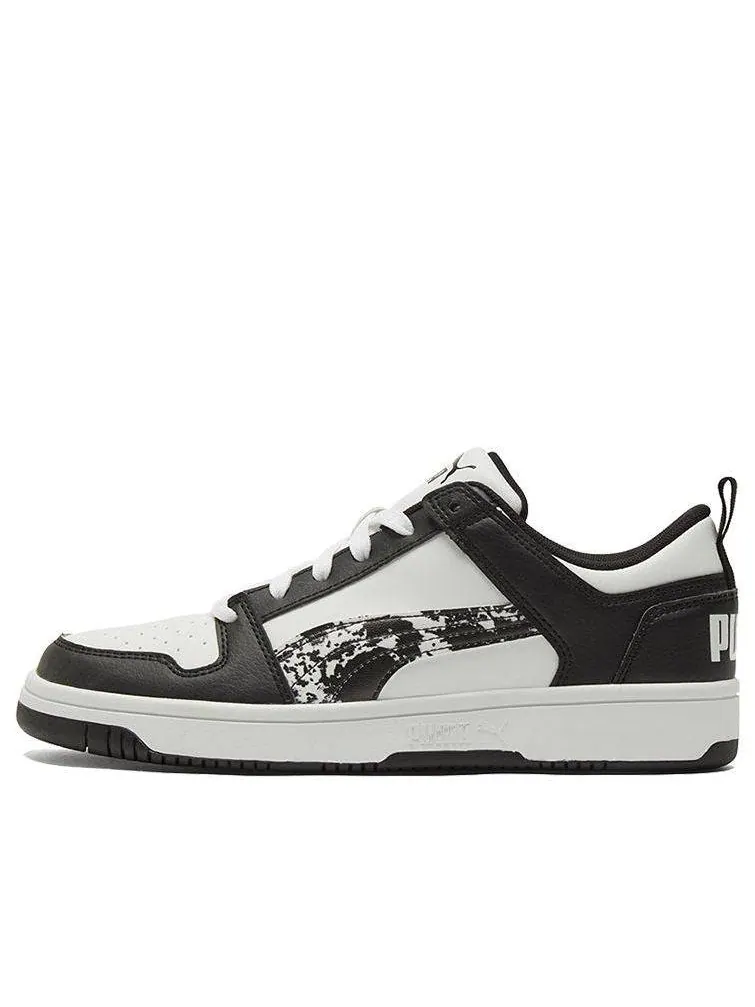 Кеды PUMA Rebound LayUp Low 'Black White Camo' — изображение 1 из 5, черный