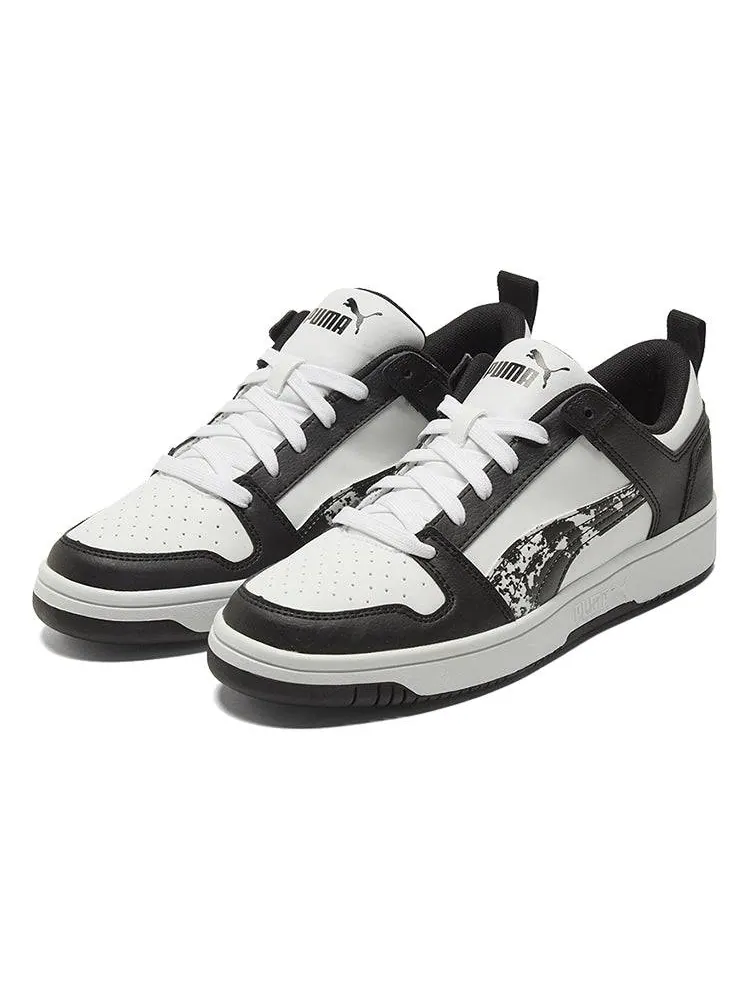 Кеды PUMA Rebound LayUp Low 'Black White Camo' — изображение 3 из 5, черный