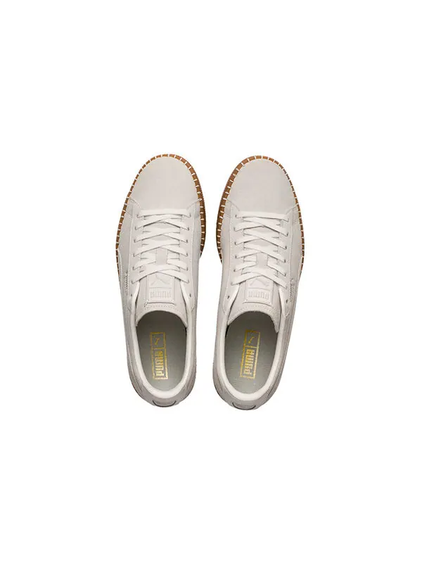 Кроссовки suede classic blanket stitch 'whisper white' Puma — изображение 3 из 4, белый