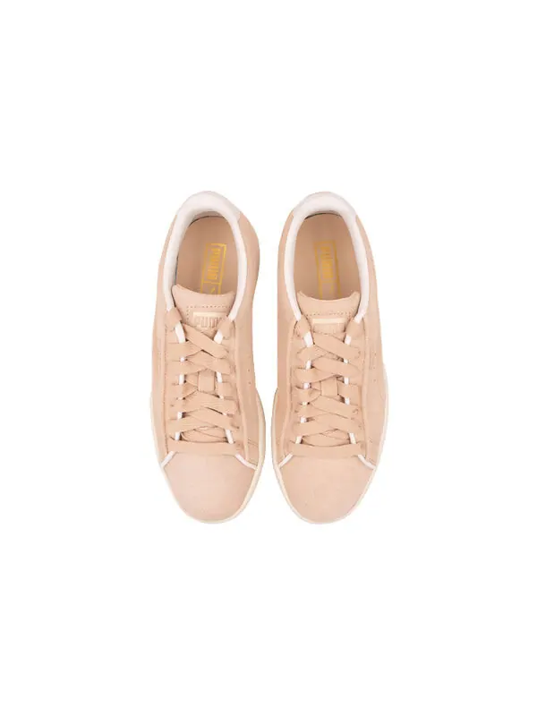 Кроссовки suede classic raised formstrip 'pink' Puma — изображение 3 из 4, розовый