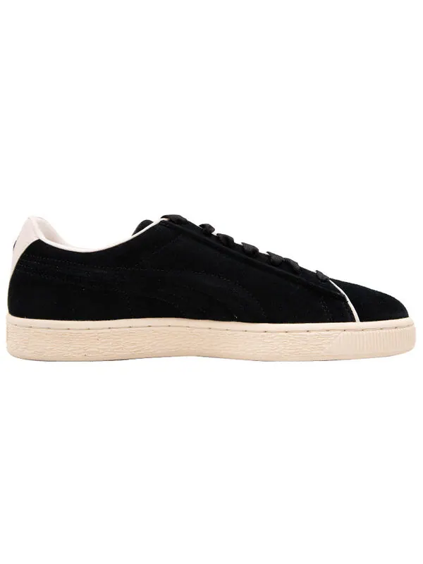 Кроссовки suede classic raised formstrip 'black' Puma — изображение 3 из 4, черный