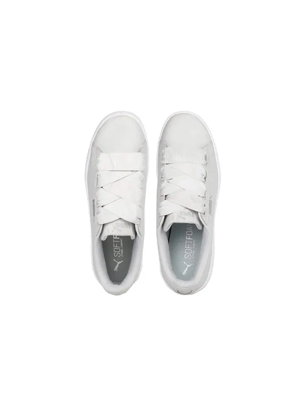 Кроссовки vikky v2 ribbon core 'simplified comfort low-top casual grey' Puma — изображение 3 из 4, серый