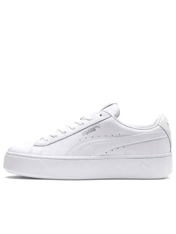 Кроссовки vikky stacked l Puma — изображение 1 из 4, белый/серебристый