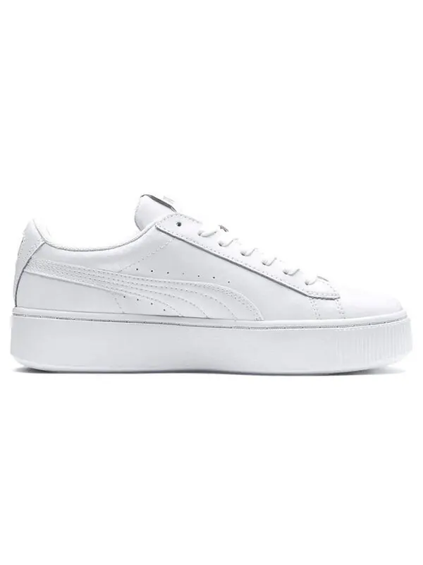 Кроссовки vikky stacked l Puma — изображение 2 из 4, белый/серебристый