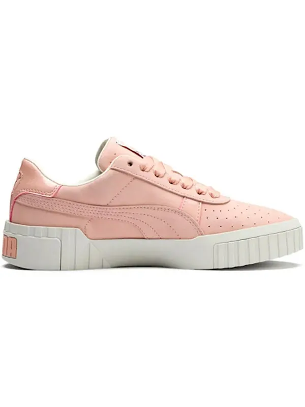 Кроссовки cali nubuck 'peach bud' Puma — изображение 2 из 4, розовый