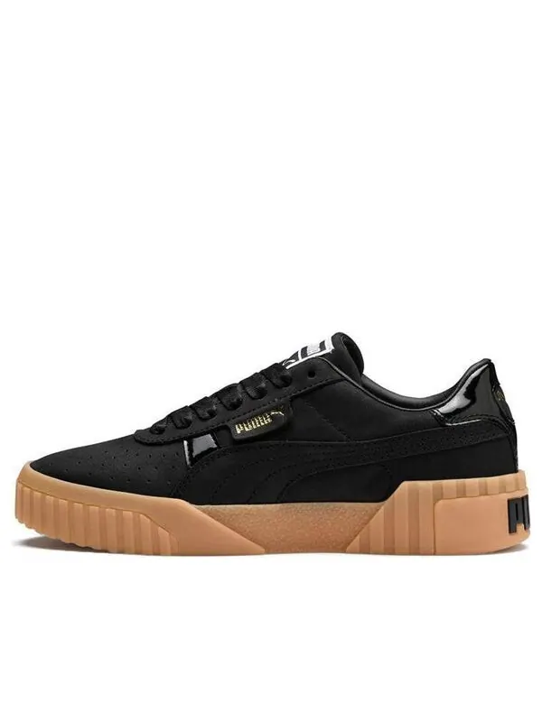 Кроссовки cali nubuck 'black' Puma — изображение 1 из 4, черный