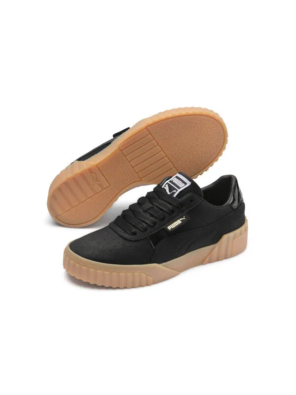 Кроссовки cali nubuck 'black' Puma — изображение 2 из 4, черный