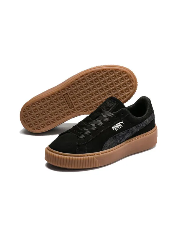 Кроссовки platform galaxy 'black' Puma — изображение 3 из 4, черный