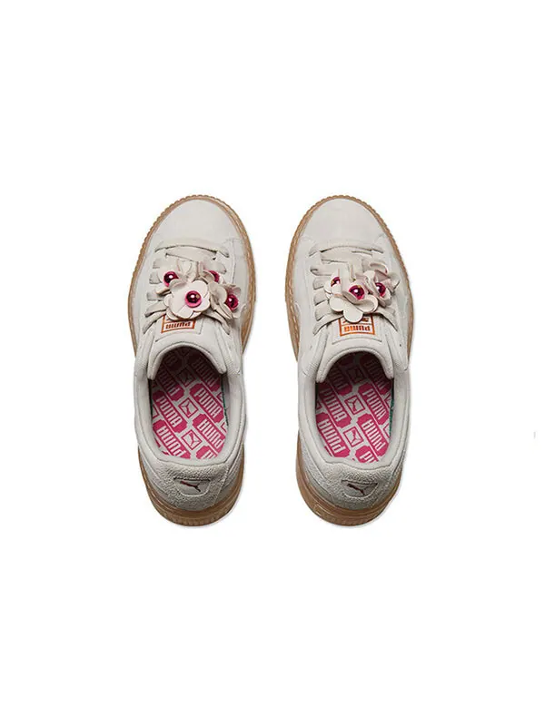 Кроссовки (WMNS) PUMA Platform Flower Tassel 'White' — изображение 4 из 4, белый