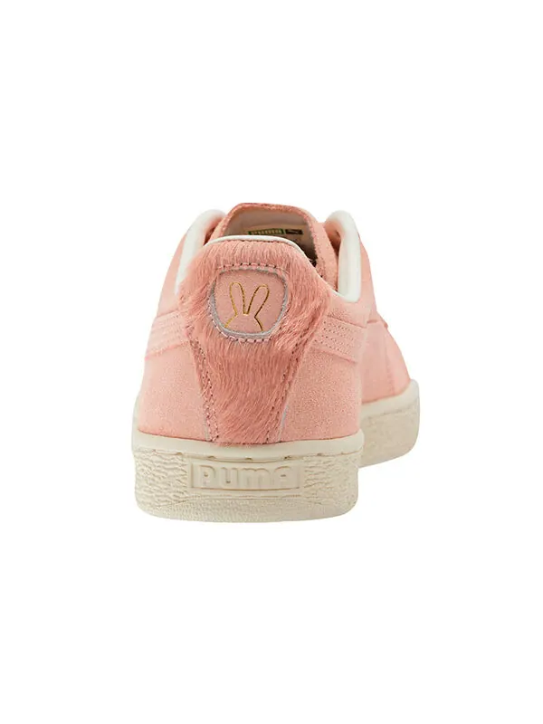 Кроссовки suede classic easter Puma — изображение 4 из 4, розовый жёлтый