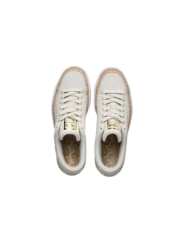 Кроссовки suede sneakerdrille leisure shoes grey Puma — изображение 3 из 4, серый