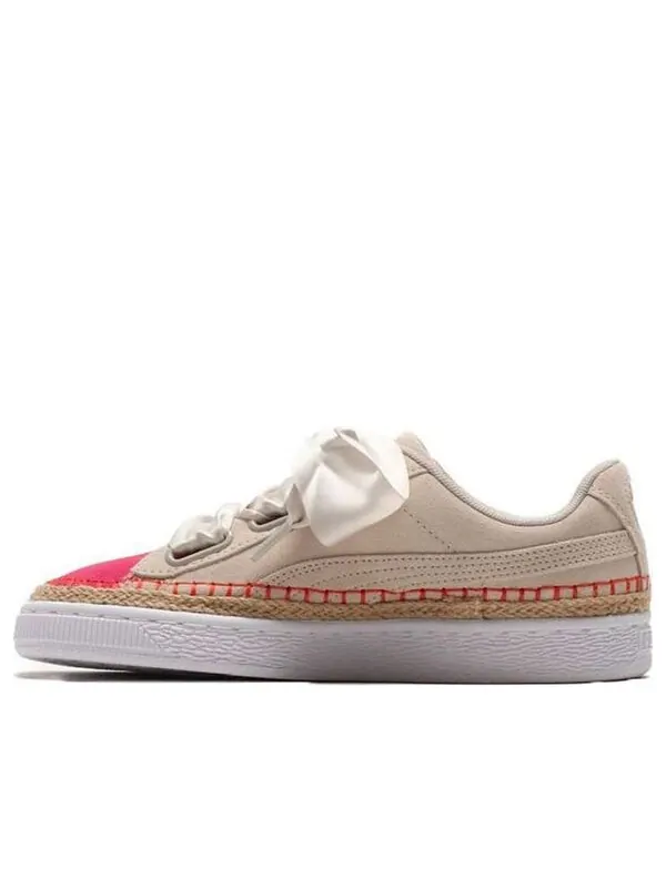 Кроссовки suede heart sneakerdrille Puma — изображение 1 из 4, розовый