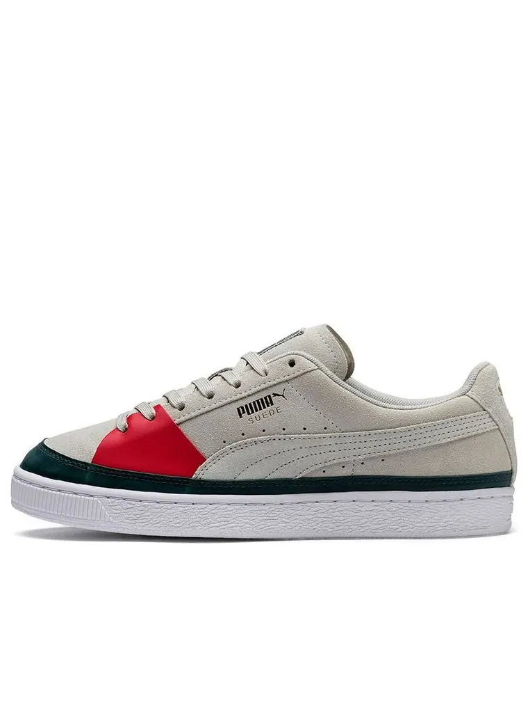 Кеды PUMA Suede Skate 'GREY' — изображение 1 из 4, красный