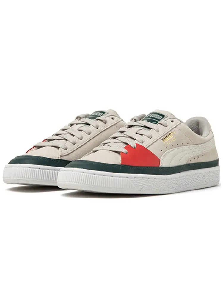 Кеды PUMA Suede Skate 'GREY' — изображение 2 из 4, красный