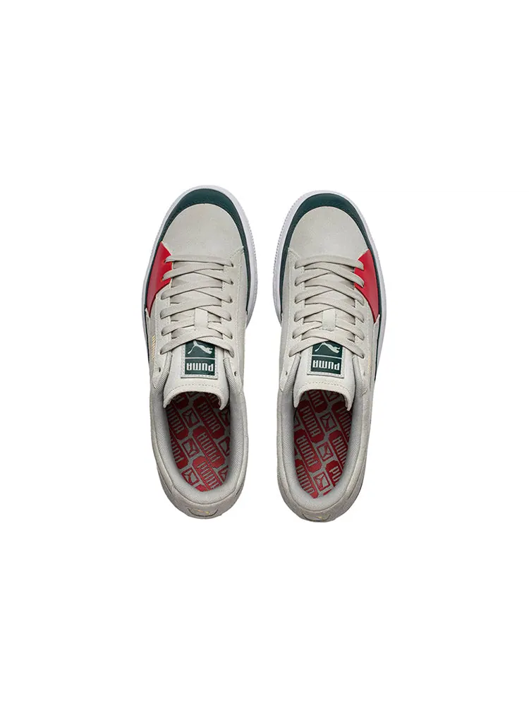 Кеды PUMA Suede Skate 'GREY' — изображение 3 из 4, красный