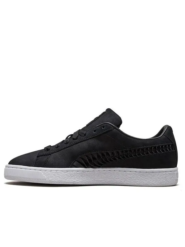 Кроссовки basket black Puma — изображение 1 из 4, черный