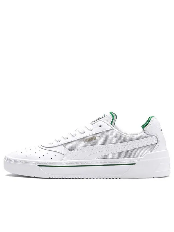 Кроссовки cali retro low top skate shoes white green Puma — изображение 1 из 4, белый/зеленый
